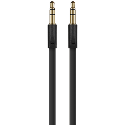 Volkano Slim Series Aux Cable 2m - Black