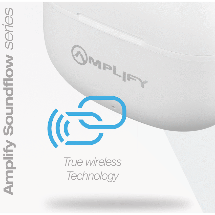 Amplify Soundflow Series TWS Earphones - White