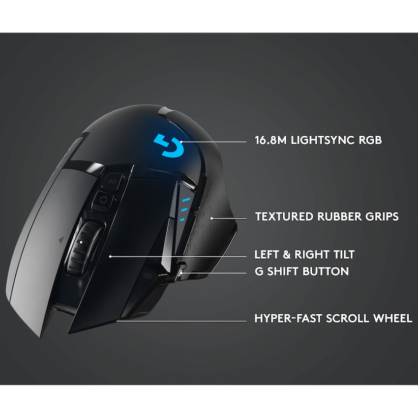 Logitech(R) G502 Lightspeed Wireless Gaming Mouse
