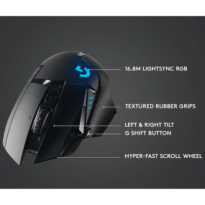 Logitech(R) G502 Lightspeed Wireless Gaming Mouse