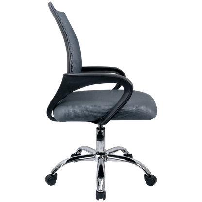 Everfurn Swift Mid Back Chair - Grey