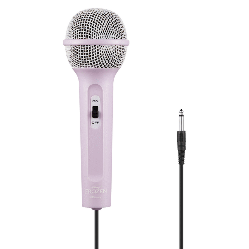 Disney Frozen Classic LED Stars Karaoke Machine with Microphone