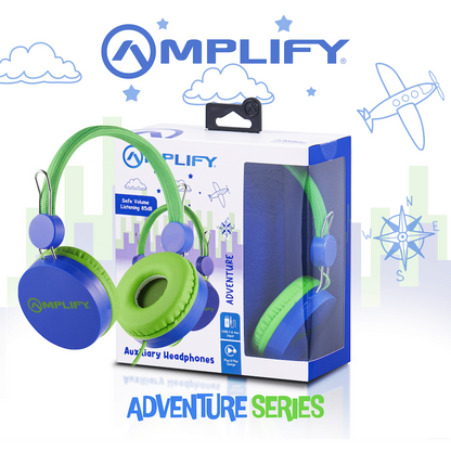 Amplify Kids Adventure Auxiliary Headphone