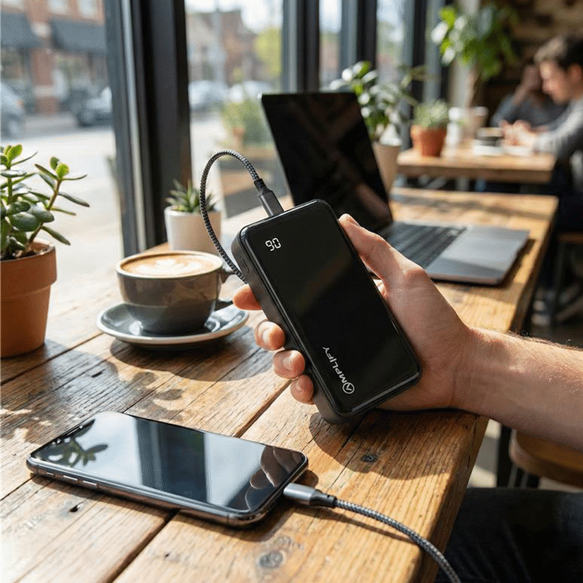 Amplify Spark 2 Series 20 000 mAh Power Bank - Black
