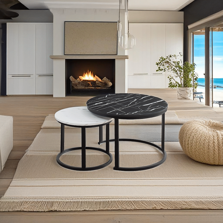 Indus Nesting Coffee Table Ying Yang