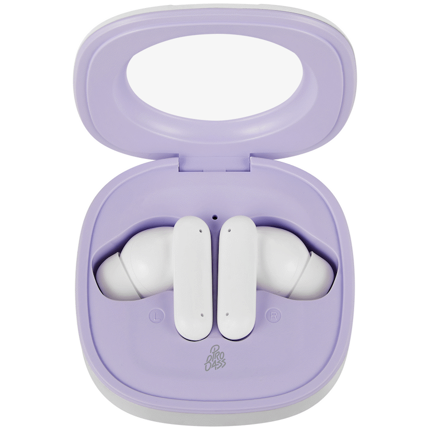 Pro Bass Bloom Series TWS Earphones - Purple