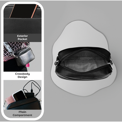 SupaNova Ruby Device Crossbody - Black