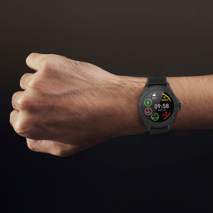 Volkano Vogue Series Fashion Smart Watch - Black