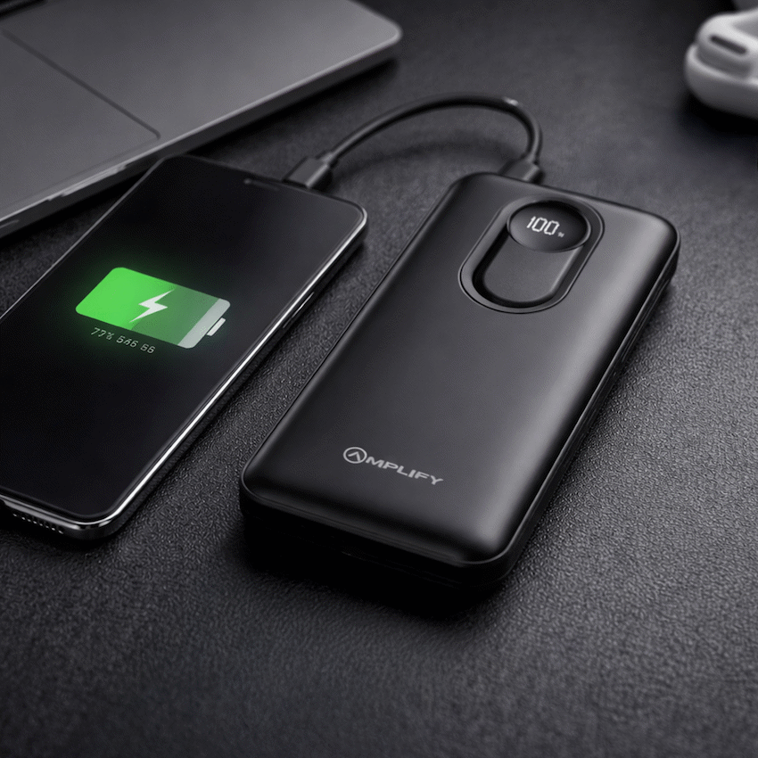Amplify Spark Series 10000mAh Power Bank - Black