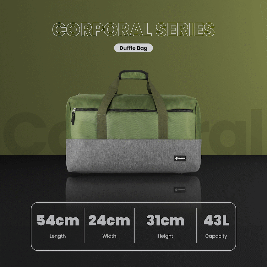 Volkano Corporal 43l Duffle - Khaki