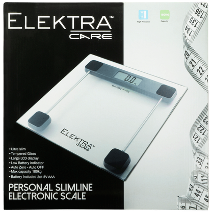 Elektra Personal Slimline Electronic Scale