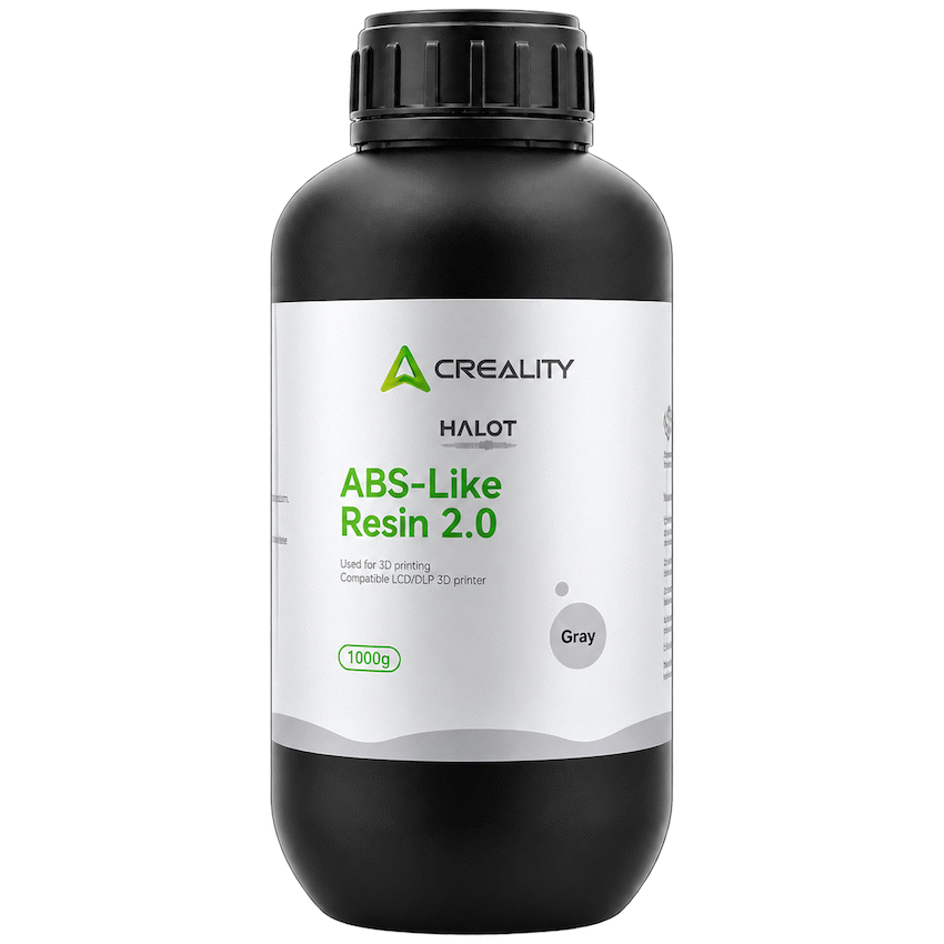 Creality ABS resin 1KG plastic bottle - Grey