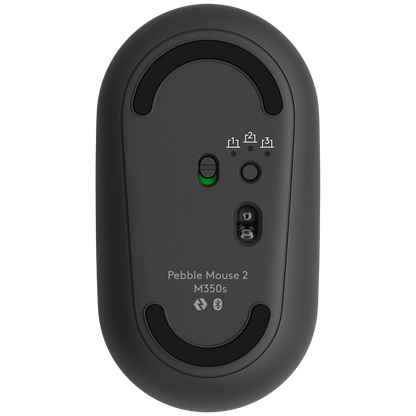 Logitech(R) Pebble Mouse 2 M350s - Tonal Graphite - BT - Dongleless