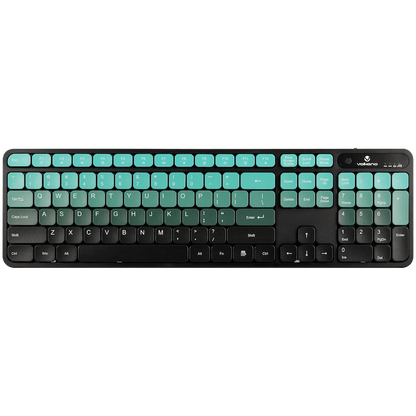 Volkano Prism Series Bluetooth Wireless Keyboard and Mouse - Teal