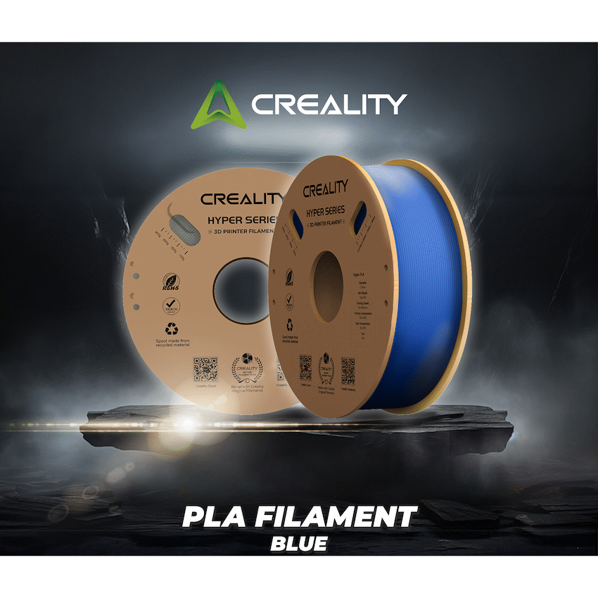 Creality Hyper PLA High-Speed Blue Filament 1kg