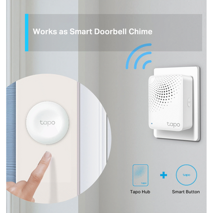TP-Link Tapo H100 Smart Wi-Fi 868mhz Hub with Chime