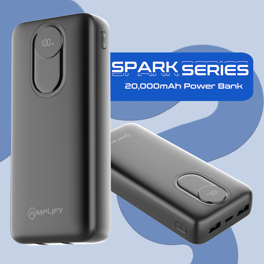 Amplify Spark 20000mah Series Power Bank - Black