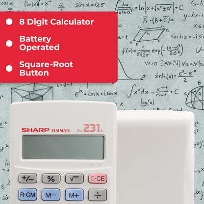 Sharp EL231 LB Pocket Calculator