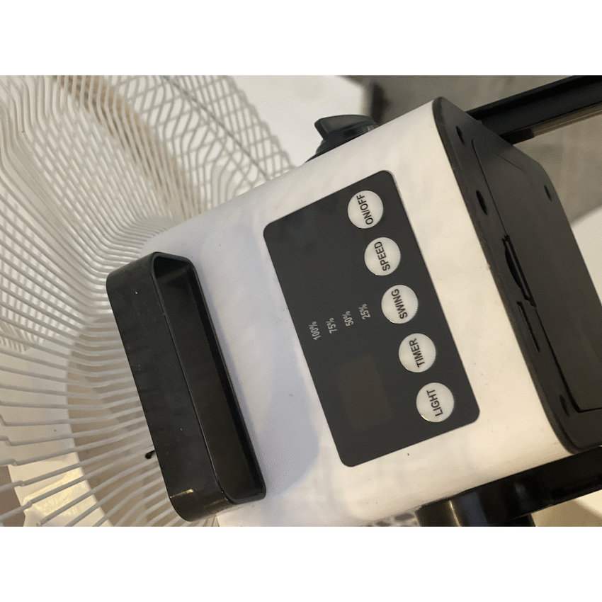 Elektra Rechargeable Stand Fan