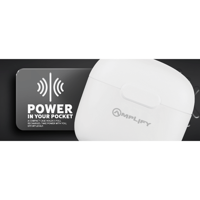 Amplify Note 3.0 Series TWS Earphones - White
