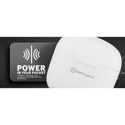 Amplify Note 3.0 Series TWS Earphones - White