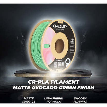 Creality CR-PLA Filament, Matte Avocado Green, 1Kg