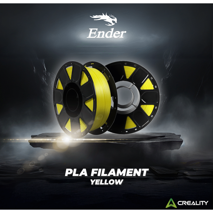 Ender PLA Filament - Yellow - 1kg