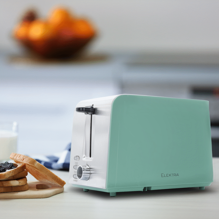 ELEKTRA - 2 Slice Toaster - Green