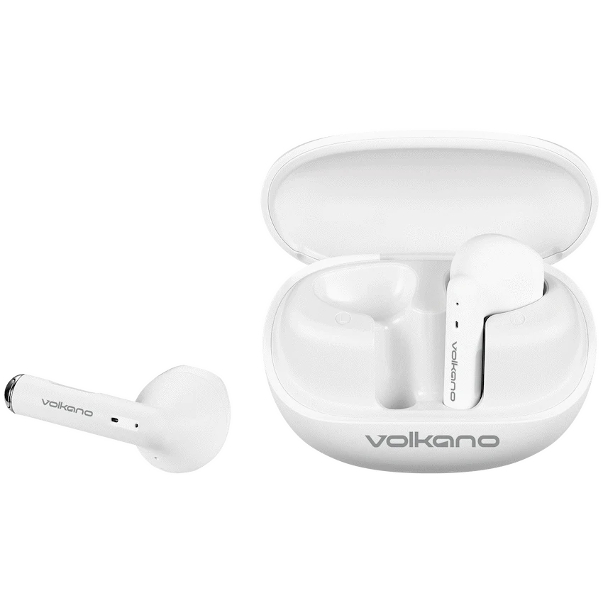 Volkano Buds X3 TWS Earphones with ENC    - White