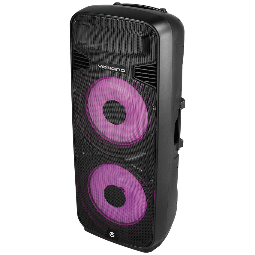 Volkano Olympian Series Dual 15" Party Speaker - Black
