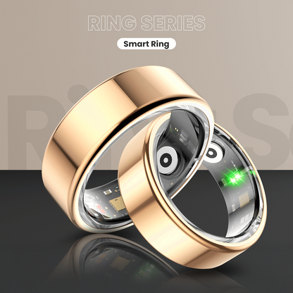Volkano Ring Series Smart Ring With Charge Case - 18.3mm