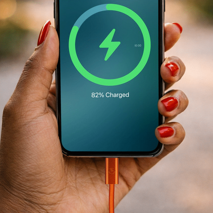 Volkano Weave Series 60w USB C to USB C 1.2m-Orange