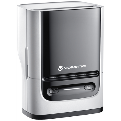 Volkano LabelPro Duo Series Thermal Dual Size Label Printer - Black and White