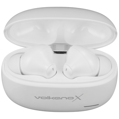VolkanoX VXT200S Hybrid ANC TWS Earphones - White