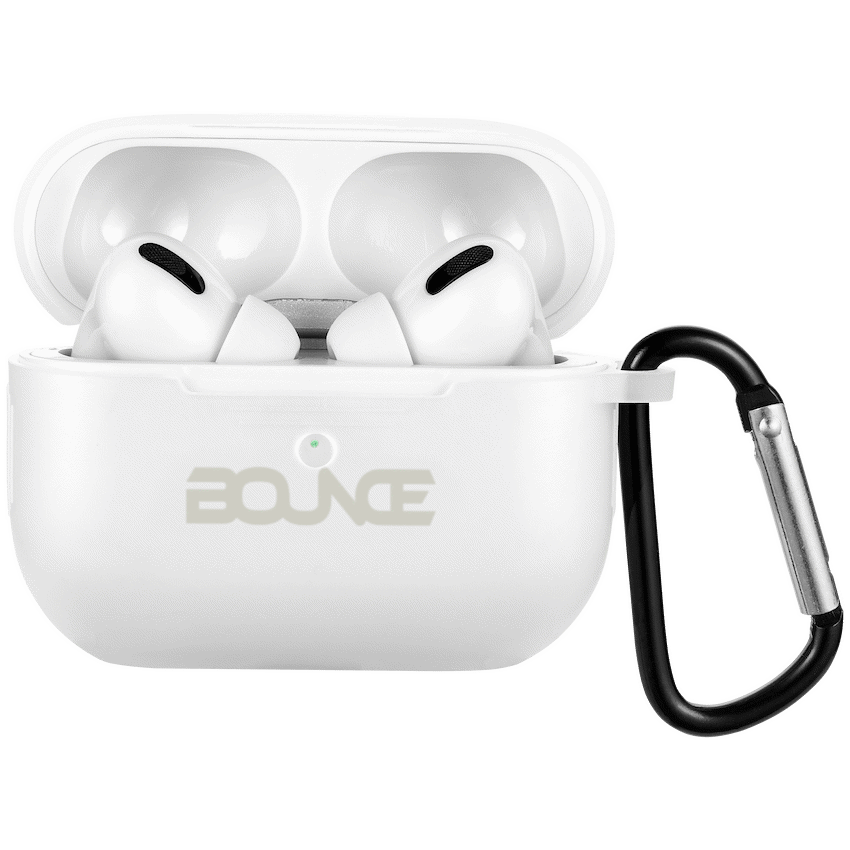 Bounce Clef X True Wireless Earphones + Silicone Accessories - White