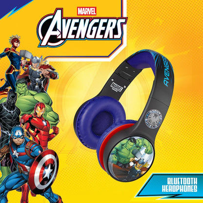 Marvel Avengers Bluetooth Headphones with dB Switch Function