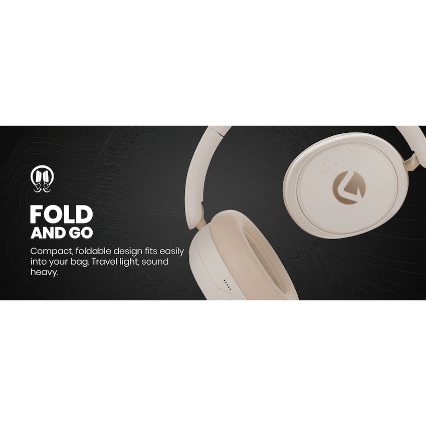 Volkano Lexi Bluetooth Headphone with ANC - Nude