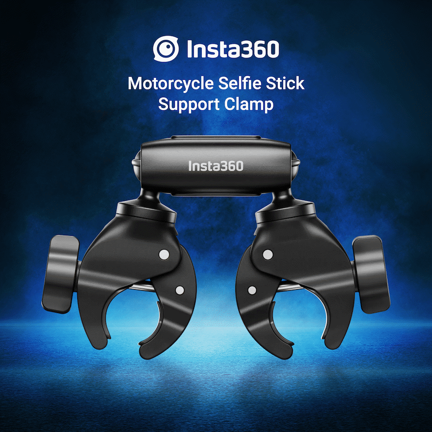Insta360 Motorcycle Selfie Stick Support Clamp