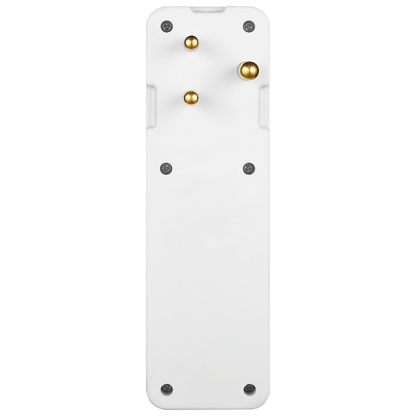 Switched 3-Way Medium Surge Adaptor - Schuko with Type-C + USB