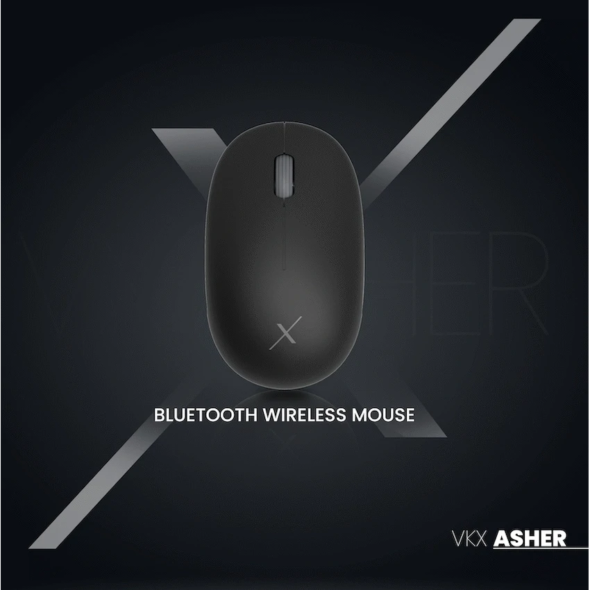 VolkanoX Asher Bluetooth Wireless Mouse - Graphite