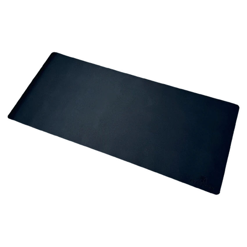 Everfurn Prime Faux Leather Desk Mat - Black