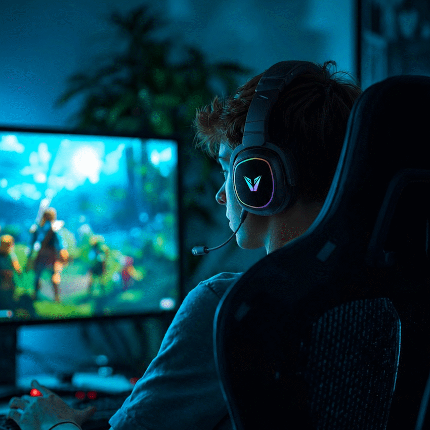VX Gaming Stealth Series Wireless Gaming Headset - RGB