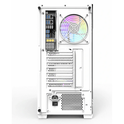 darkFlash DS900 ATX Computer Case - White