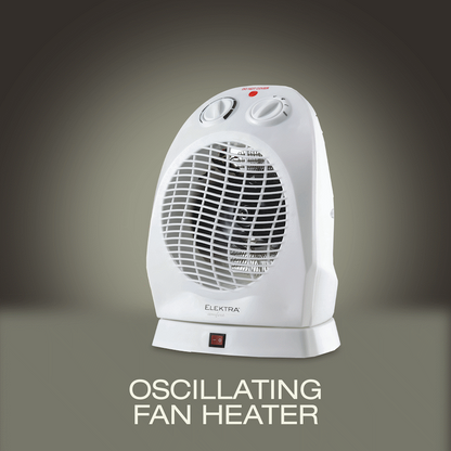 Elektra Comfort Oscillating Fan Heater