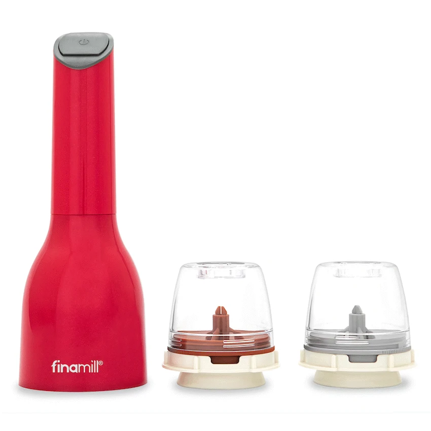 Finamill Battery-Operated Grinder - Sangria