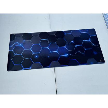 Everfurn Premium Geometric Large Desk Mat - Non-Slip - Polyester