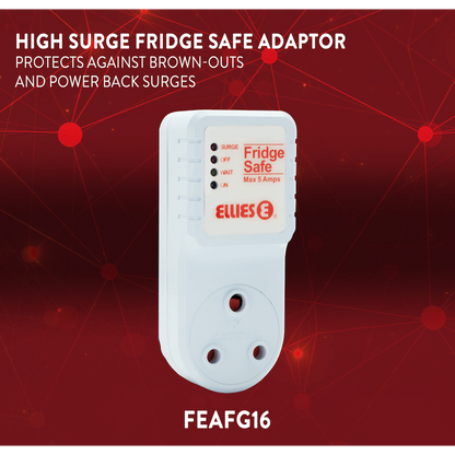Ellies High Surge Fridge Safe Adaptor
