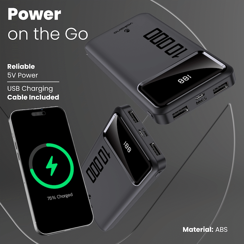 Volkano Punch Series 10000mah Power Bank