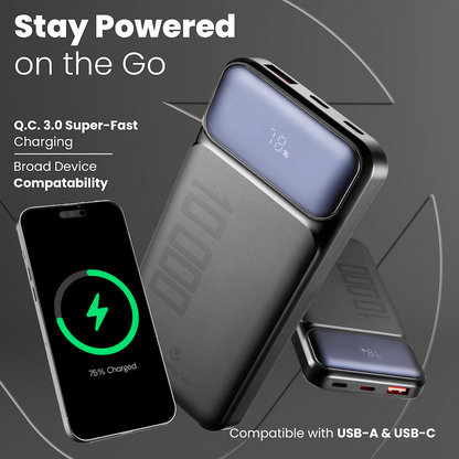 Volkano Roma Series 10000mah P.D. 20W Power Bank