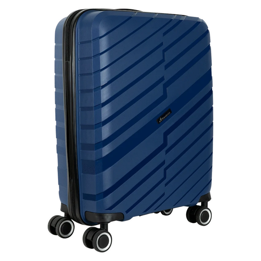 Travelwize Java PP 4-Wheel Spinner 55cm Luggage - Azure